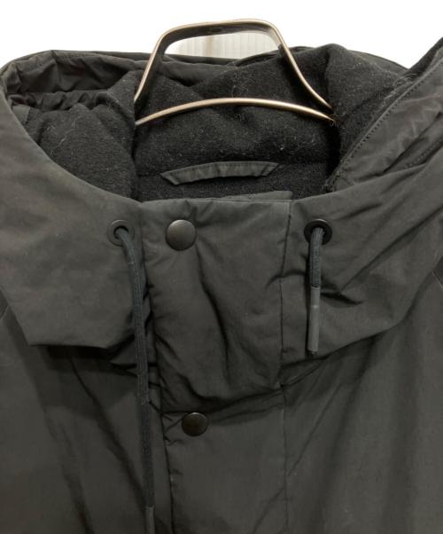 ATON（エイトン）ATON (エイトン) ASAKO NYLON HOODED COAT ブラック サイズ:6の古着・服飾アイテム
