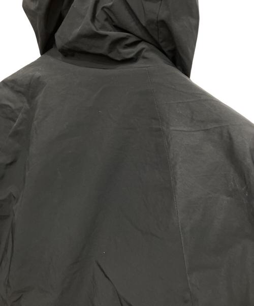 ATON（エイトン）ATON (エイトン) ASAKO NYLON HOODED COAT ブラック サイズ:6の古着・服飾アイテム