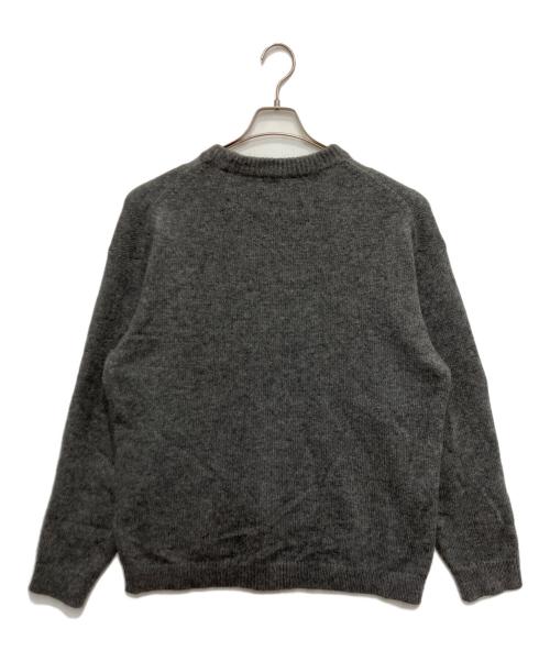 ATON（エイトン）ATON (エイトン) WOOL MOHAIR CREWNECK SWEATER グレー サイズ:06の古着・服飾アイテム