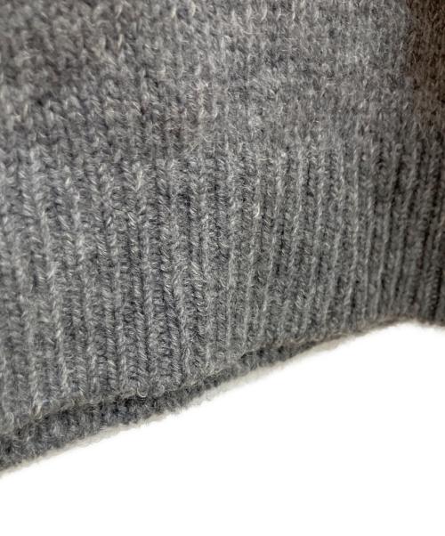 ATON（エイトン）ATON (エイトン) WOOL MOHAIR CREWNECK SWEATER グレー サイズ:06の古着・服飾アイテム