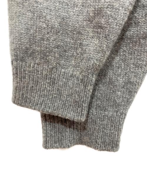 ATON（エイトン）ATON (エイトン) WOOL MOHAIR CREWNECK SWEATER グレー サイズ:06の古着・服飾アイテム