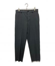 ATON（エイトン）の古着「Basic Pants」｜グレー