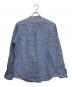 POLO RALPH LAUREN (ポロ・ラルフローレン) CLASSIC FITリネンバンドカラーシャツ ブルー サイズ:M：7000円