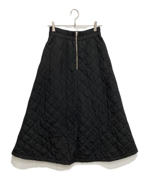 Adam et Rope（アダム エ ロペ）Adam et Rope (アダム エ ロペ) キルティングスカート ブラック サイズ:36の古着・服飾アイテム