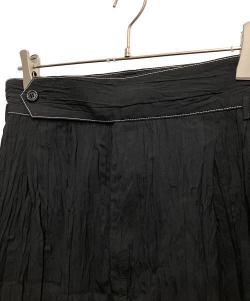 Ujoh（ウジョー）Ujoh (ウジョー) Side Belt Short Pants ブラック サイズ:2の古着・服飾アイテム