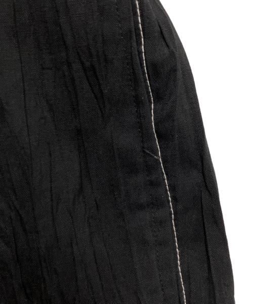 Ujoh（ウジョー）Ujoh (ウジョー) Side Belt Short Pants ブラック サイズ:2の古着・服飾アイテム