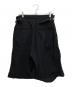 Ujoh (ウジョー) Side Belt Short Pants ブラック サイズ:2：15000円