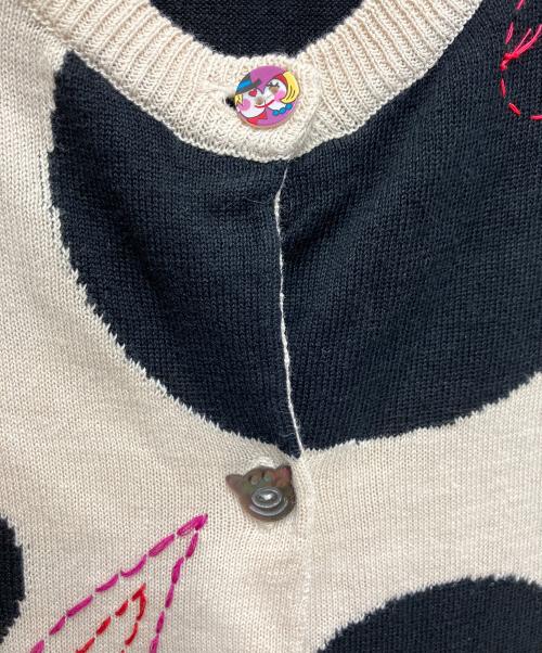 OLLEBOREBLA（アルベロベロ）OLLEBOREBLA (アルベロベロ) 刺繍ノースリーブワンピース ベージュ サイズ:不明の古着・服飾アイテム