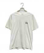 stussyステューシー）の古着「CALIFORNIA GROWN TEE PIGMENT DYED（カリフォルニア グラウン ティー ピグメント ダイド ）」｜ホワイト