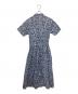 Maker's Shirt 鎌倉 (メーカーズシャツカマクラ) リバティプリントシャツワンピース ブルー サイズ:40：10000円