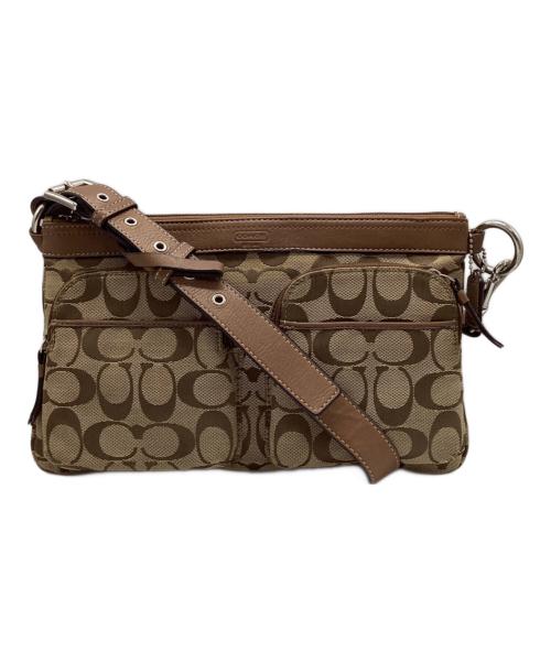 COACH（コーチ）COACH (コーチ) ワンショルダーバッグ ブラウンの古着・服飾アイテム