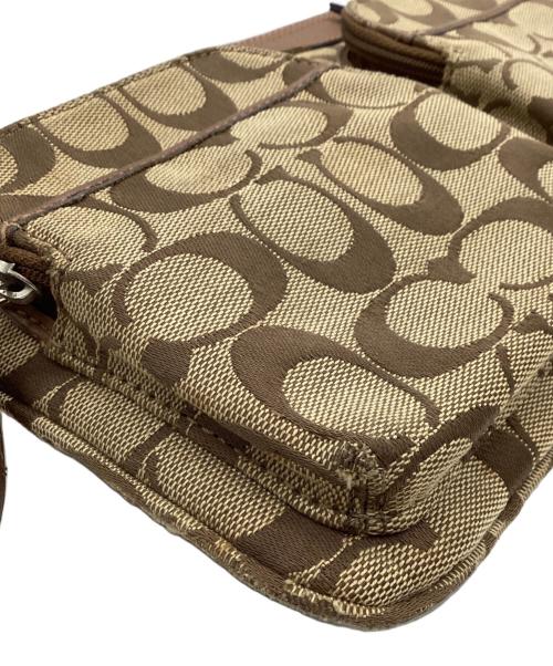 COACH（コーチ）COACH (コーチ) ワンショルダーバッグ ブラウンの古着・服飾アイテム