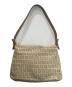 FENDI (フェンディ) ズッキーノ柄マンマバケットショルダーバッグ ベージュ：70000円