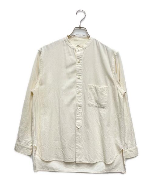 confect（コンフェクト）confect (コンフェクト) シーティングバンドカラーシャツ アイボリー サイズ:4の古着・服飾アイテム