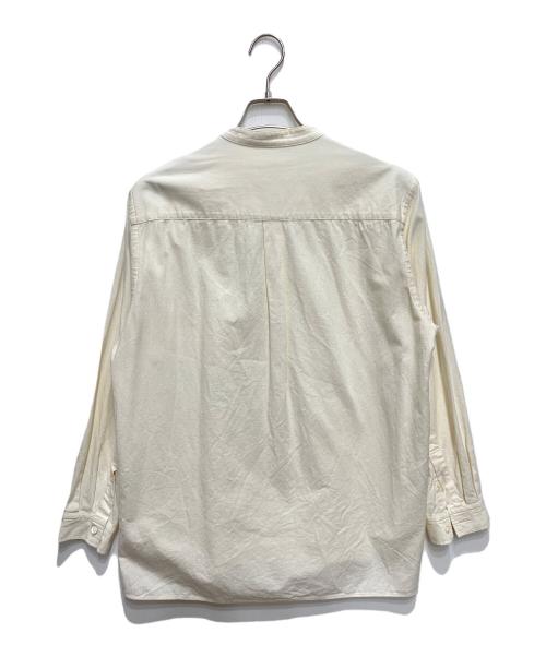 confect（コンフェクト）confect (コンフェクト) シーティングバンドカラーシャツ アイボリー サイズ:4の古着・服飾アイテム