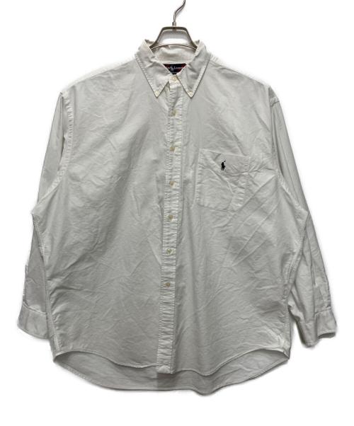 RALPH LAUREN（ラルフローレン）RALPH LAUREN (ラルフローレン) ボタンダウンシャツ ホワイト サイズ:XLの古着・服飾アイテム