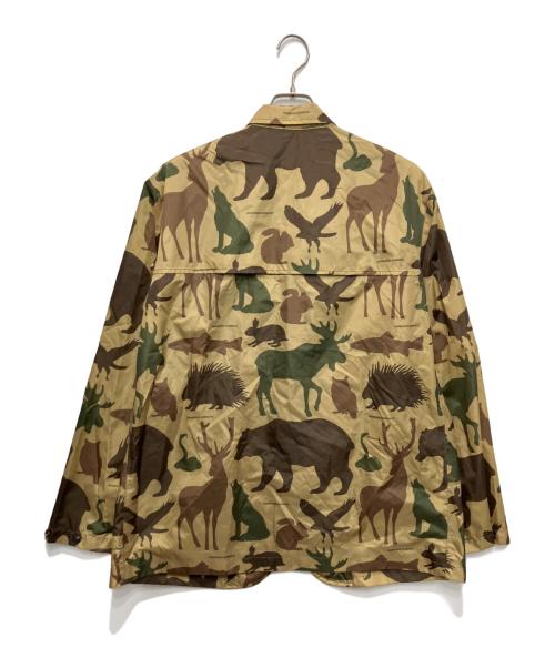 Engineered Garments（エンジニアド ガーメンツ）Engineered Garments (エンジニアド ガーメンツ) K-WAY (ケイウェイ) アニマルプリント フィールドジャケット カーキ サイズ:Ｌの古着・服飾アイテム