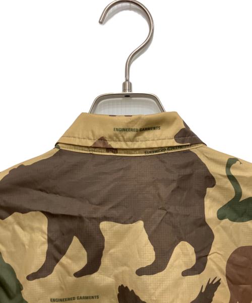 Engineered Garments（エンジニアド ガーメンツ）Engineered Garments (エンジニアド ガーメンツ) K-WAY (ケイウェイ) アニマルプリント フィールドジャケット カーキ サイズ:Ｌの古着・服飾アイテム