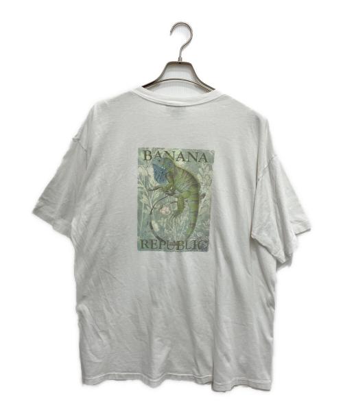 BANANA REPUBLIC（バナナリパブリック）BANANA REPUBLIC (バナナリパブリック) ポケットTシャツ ホワイト サイズ:XXLの古着・服飾アイテム