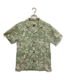pataloha（パタロハ）の古着「ボタニカル柄アロハシャツ」｜グリーン