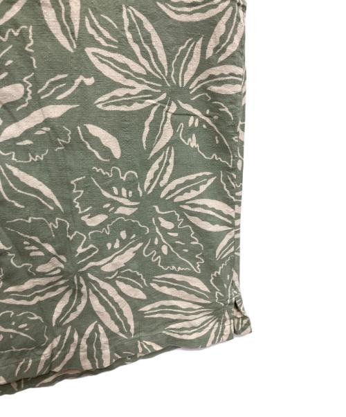 pataloha（パタロハ）pataloha (パタロハ) ボタニカル柄アロハシャツ グリーン サイズ:Ｓの古着・服飾アイテム