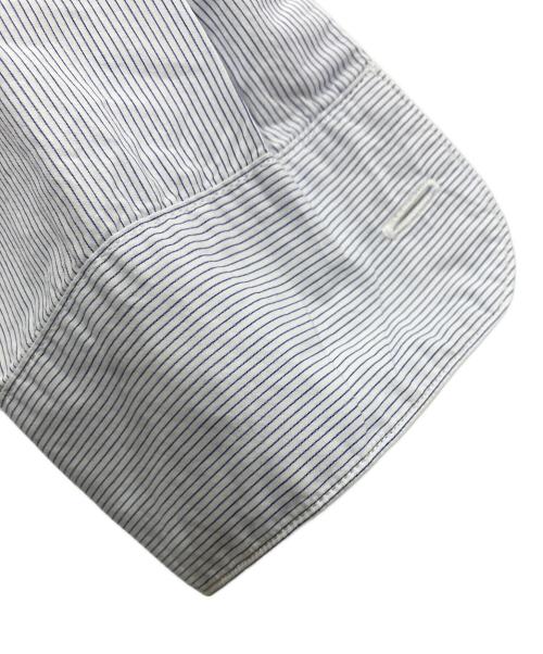 CIOTA（シオタ）CIOTA (シオタ) スビンコットンタイプライターレギュラーカラーシャツ ブルー サイズ:6の古着・服飾アイテム