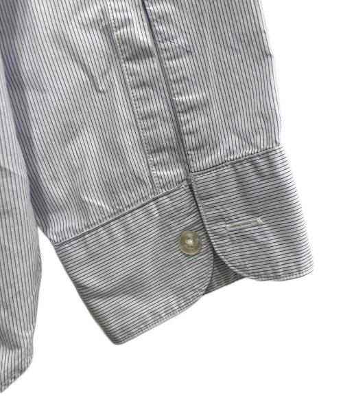 CIOTA（シオタ）CIOTA (シオタ) スビンコットンタイプライターレギュラーカラーシャツ ブルー サイズ:6の古着・服飾アイテム