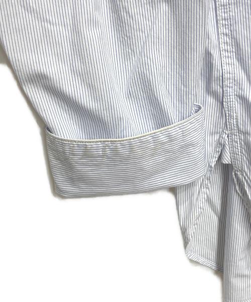 CIOTA（シオタ）CIOTA (シオタ) スビンコットンタイプライターレギュラーカラーシャツ ブルー サイズ:6の古着・服飾アイテム