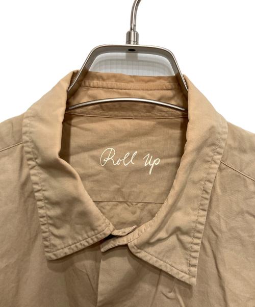 Porter Classic（ポータークラシック）Porter Classic (ポータークラシック) Roll Up Shirt ベージュ サイズ:Ｌの古着・服飾アイテム