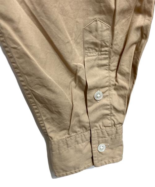 Porter Classic（ポータークラシック）Porter Classic (ポータークラシック) Roll Up Shirt ベージュ サイズ:Ｌの古着・服飾アイテム