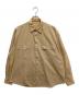 Porter Classic（ポータークラシック）の古着「Roll Up Shirt」｜ベージュ