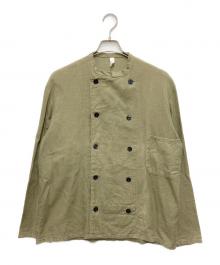 German Army（ドイツ軍）の古着「コックジャケット」｜カーキ