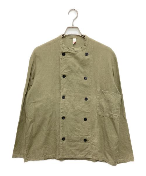 German Army（ドイツ軍）German Army (ドイツ軍) コックジャケット カーキ サイズ:50の古着・服飾アイテム