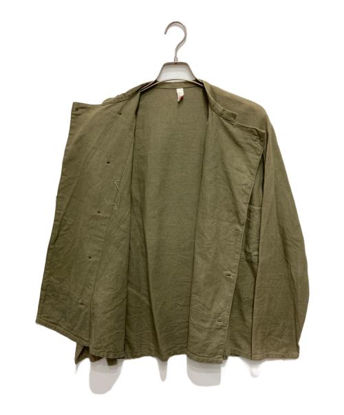 German Army（ドイツ軍）German Army (ドイツ軍) コックジャケット カーキ サイズ:50の古着・服飾アイテム