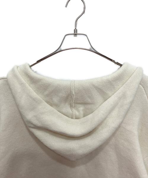 FRAY ID（フレイ アイディー）FRAY ID (フレイ アイディー) ニットフーディー アイボリー サイズ:FREE 未使用品の古着・服飾アイテム
