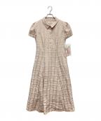 HER LIP TOハーリップトゥ）の古着「Annecy Belted Dress」｜ピンク