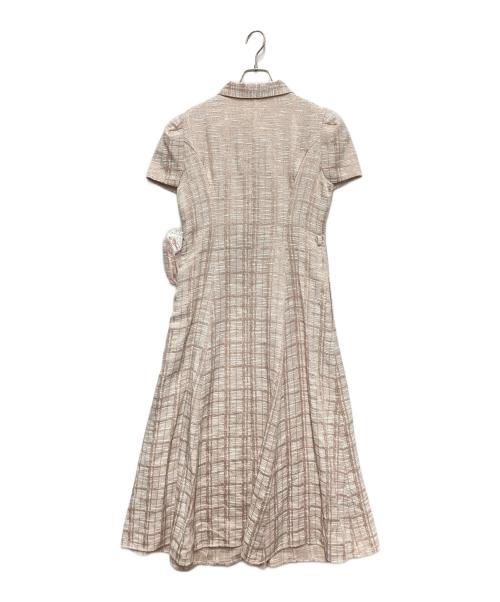 HER LIP TO（ハーリップトゥ）HER LIP TO (ハーリップトゥ) Annecy Belted Dress ピンク サイズ:Ｍ 未使用品の古着・服飾アイテム