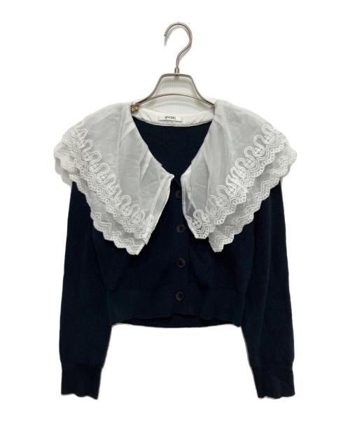 Snidel（スナイデル）Snidel (スナイデル) カーディガン ネイビー サイズ:FREEの古着・服飾アイテム