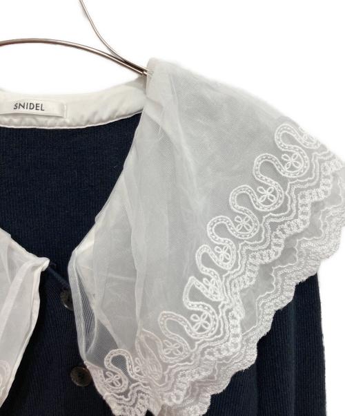 Snidel（スナイデル）Snidel (スナイデル) カーディガン ネイビー サイズ:FREEの古着・服飾アイテム