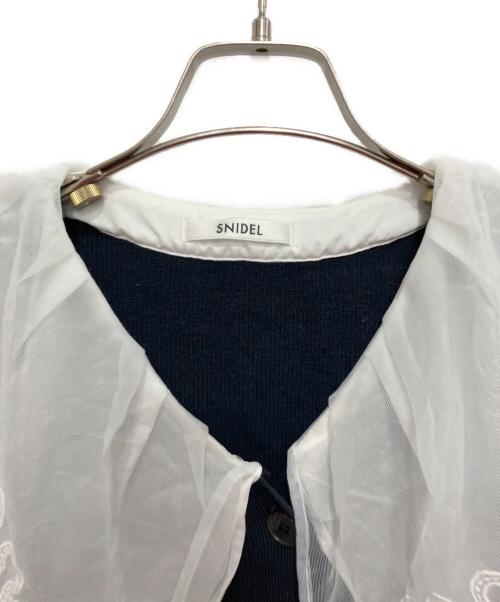 Snidel（スナイデル）Snidel (スナイデル) カーディガン ネイビー サイズ:FREEの古着・服飾アイテム