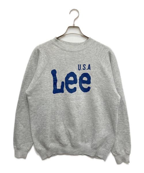 LEE（リー）LEE (リー) ラグランスウェット グレー サイズ:Lの古着・服飾アイテム