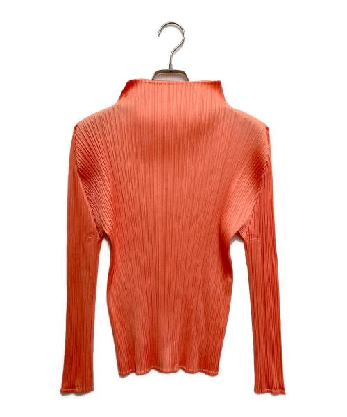 PLEATS PLEASE（プリーツプリーズ）PLEATS PLEASE (プリーツプリーズ) プリーツカットソー オレンジ サイズ:３の古着・服飾アイテム
