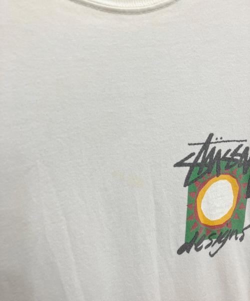 stussy（ステューシー）stussy (ステューシー) High Desert Tee（ハイ デザート ティー） ホワイト サイズ:Lの古着・服飾アイテム