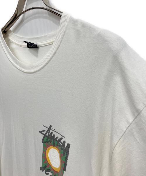stussy（ステューシー）stussy (ステューシー) High Desert Tee（ハイ デザート ティー） ホワイト サイズ:Lの古着・服飾アイテム