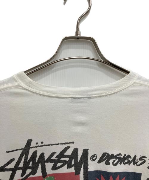 stussy（ステューシー）stussy (ステューシー) High Desert Tee（ハイ デザート ティー） ホワイト サイズ:Lの古着・服飾アイテム