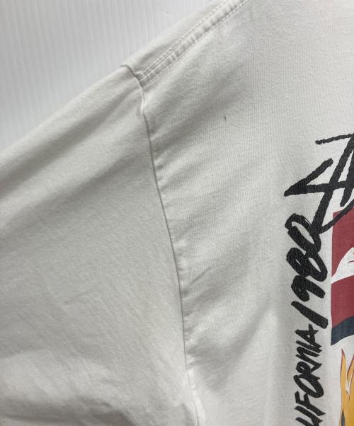 stussy（ステューシー）stussy (ステューシー) High Desert Tee（ハイ デザート ティー） ホワイト サイズ:Lの古着・服飾アイテム