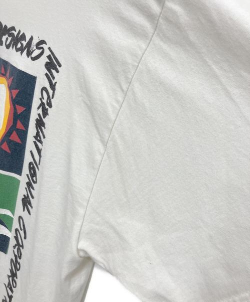 stussy（ステューシー）stussy (ステューシー) High Desert Tee（ハイ デザート ティー） ホワイト サイズ:Lの古着・服飾アイテム