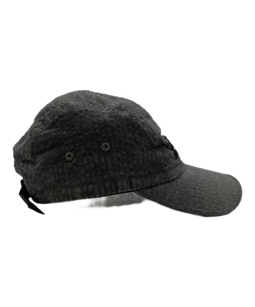 SUPREME（シュプリーム）Supreme (シュプリーム) Washed Seersucker Camp Cap グレーの古着・服飾アイテム