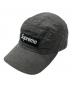 Supreme（シュプリーム）の古着「Washed Seersucker Camp Cap」｜グレー