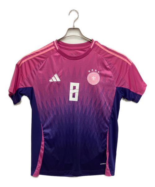 adidas（アディダス）adidas (アディダス) ゲームシャツ パープル サイズ:2XLの古着・服飾アイテム